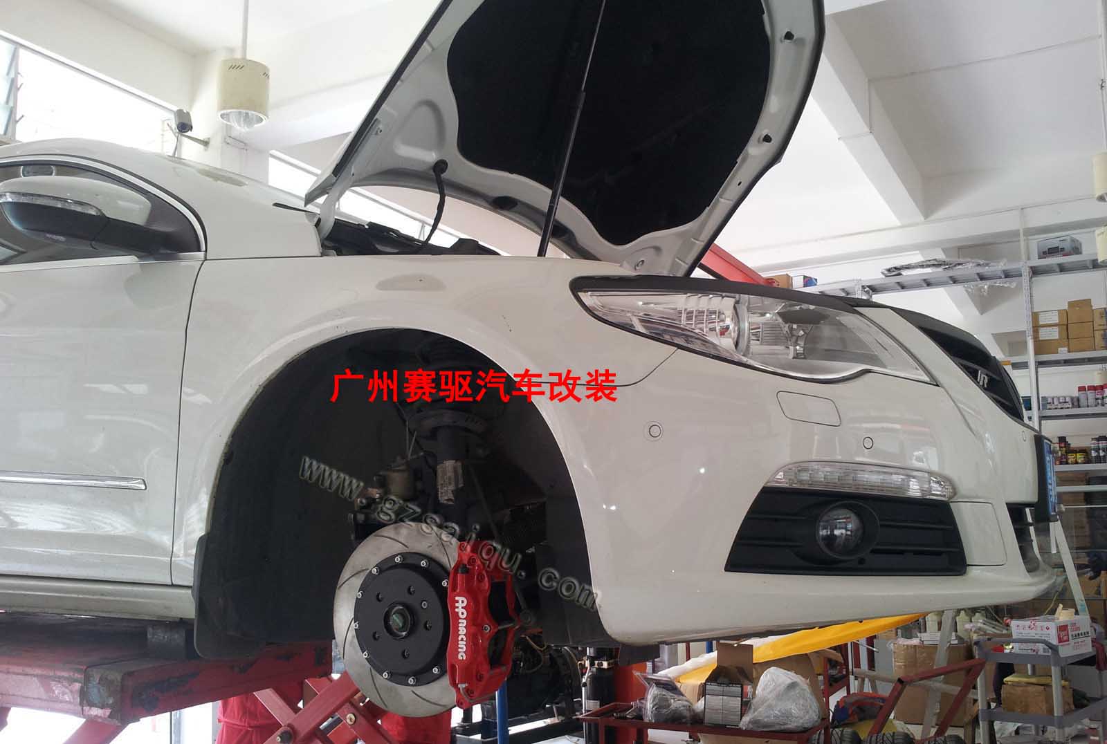 大眾CC改裝英國剎車大四活塞