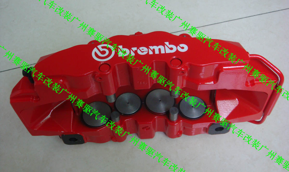 奔馳GL350/GL450改裝BREMBO大8活塞卡鉗剎車套裝 GL350、450專用brembo競技版剎車鮑魚