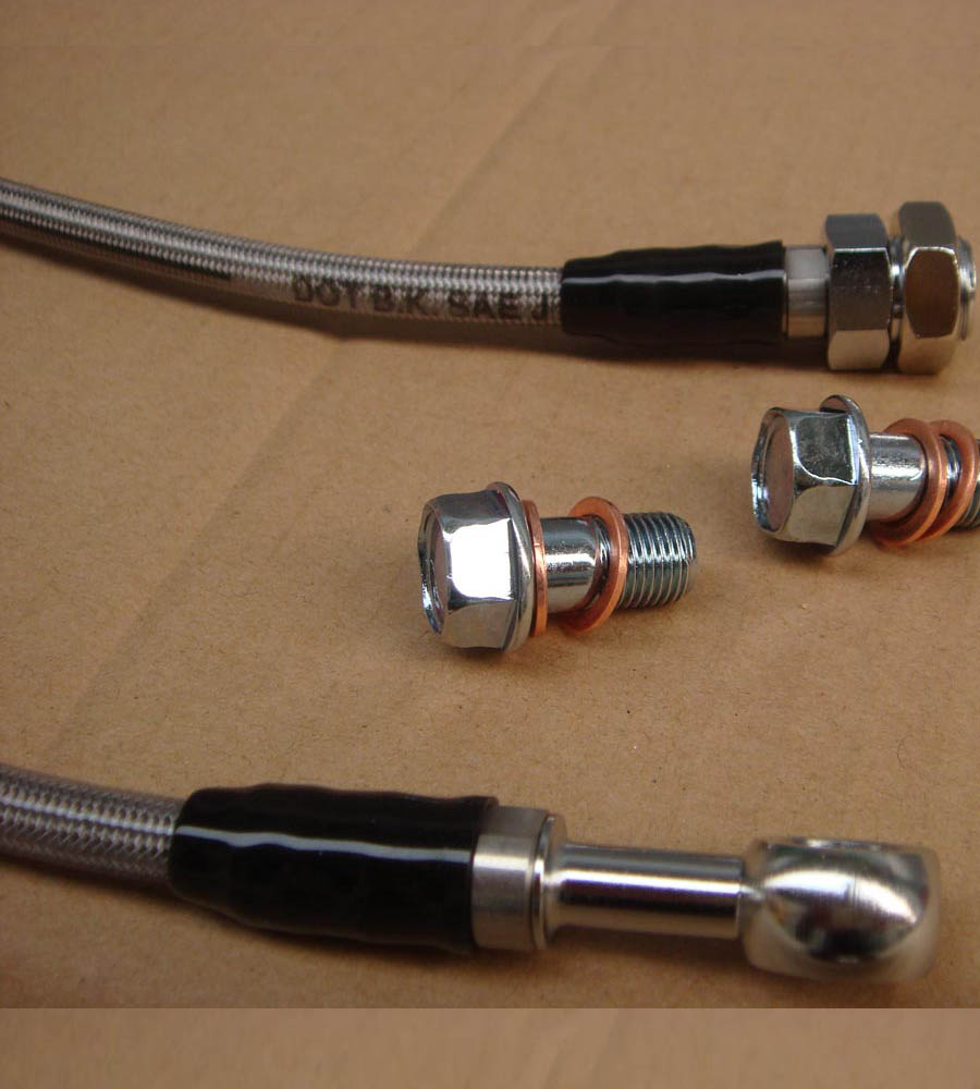 Brembo剎車改裝鋼喉 高強度剎車油管 德國CARLES鋼喉