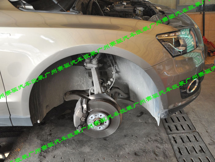 奧迪Q5升級AP9040 Q5專用AP剎車 Q5改裝英國AP剎車 Q5 AP70040 正品AP剎車