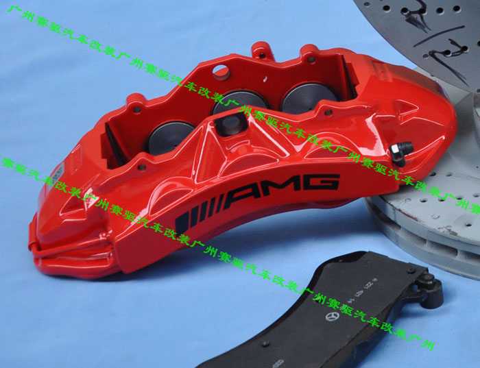 奔馳c級升級AMG剎車 奔馳E級改裝AMG剎車套件 W204 amg剎車 W212專用AMG卡鉗 德國正品AMG鮑魚