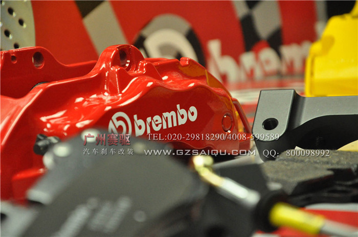 豐田銳志剎車改裝升級brembo大六活塞剎車套件