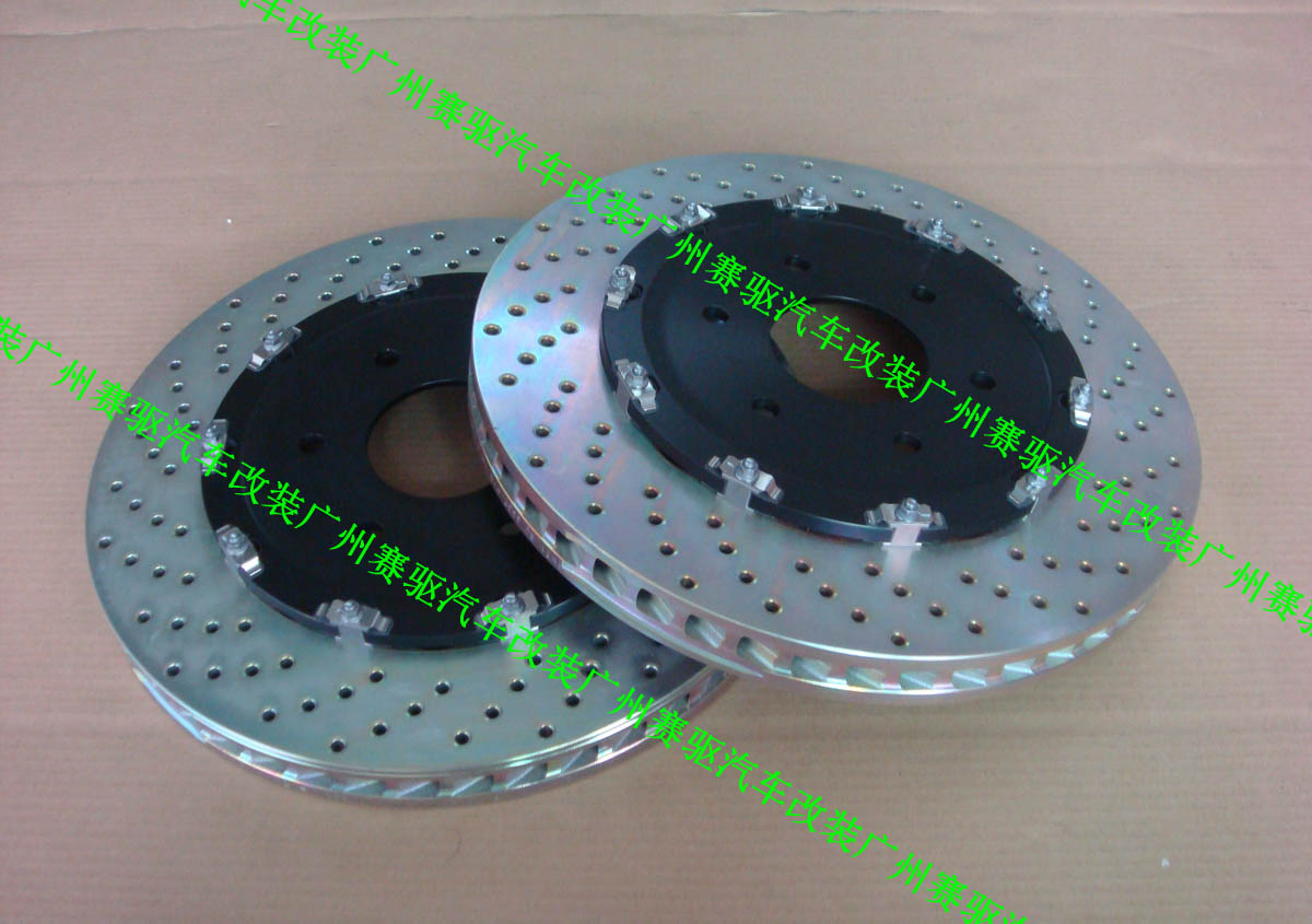 意大利原裝brembo380*34MM剎車(chē)盤(pán) 8活塞卡鉗專用剎車(chē)盤(pán) GT6鮑魚(yú)剎車(chē)碟