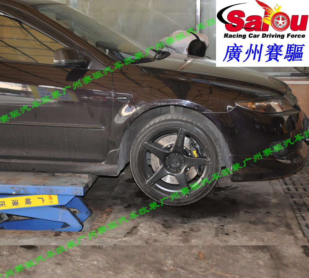 馬自達(dá)6改裝AP7040剎車