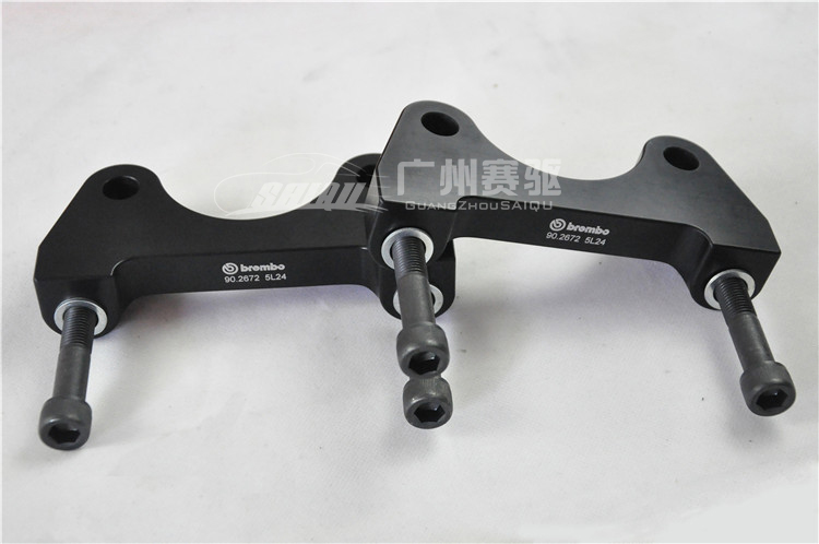 起亞K5升級(jí)BREMBO F50大四活塞卡鉗剎車(chē)套裝 K5專用4活塞鮑魚(yú) 提高行車(chē)安全