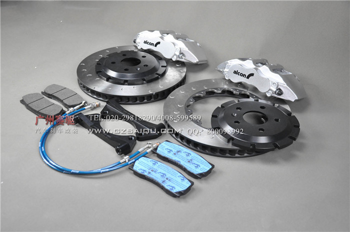 Alcon 正品大六活塞高性能剎車鮑魚