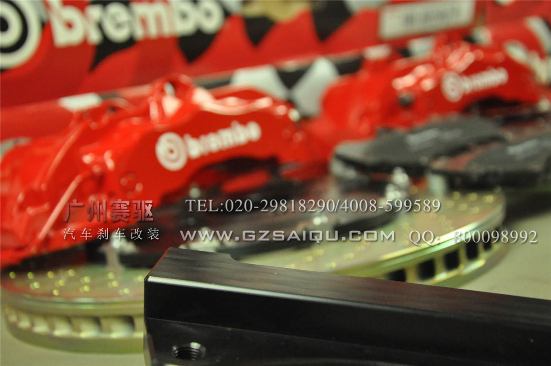 BREMBO 六活塞卡宴剎車(chē)套裝